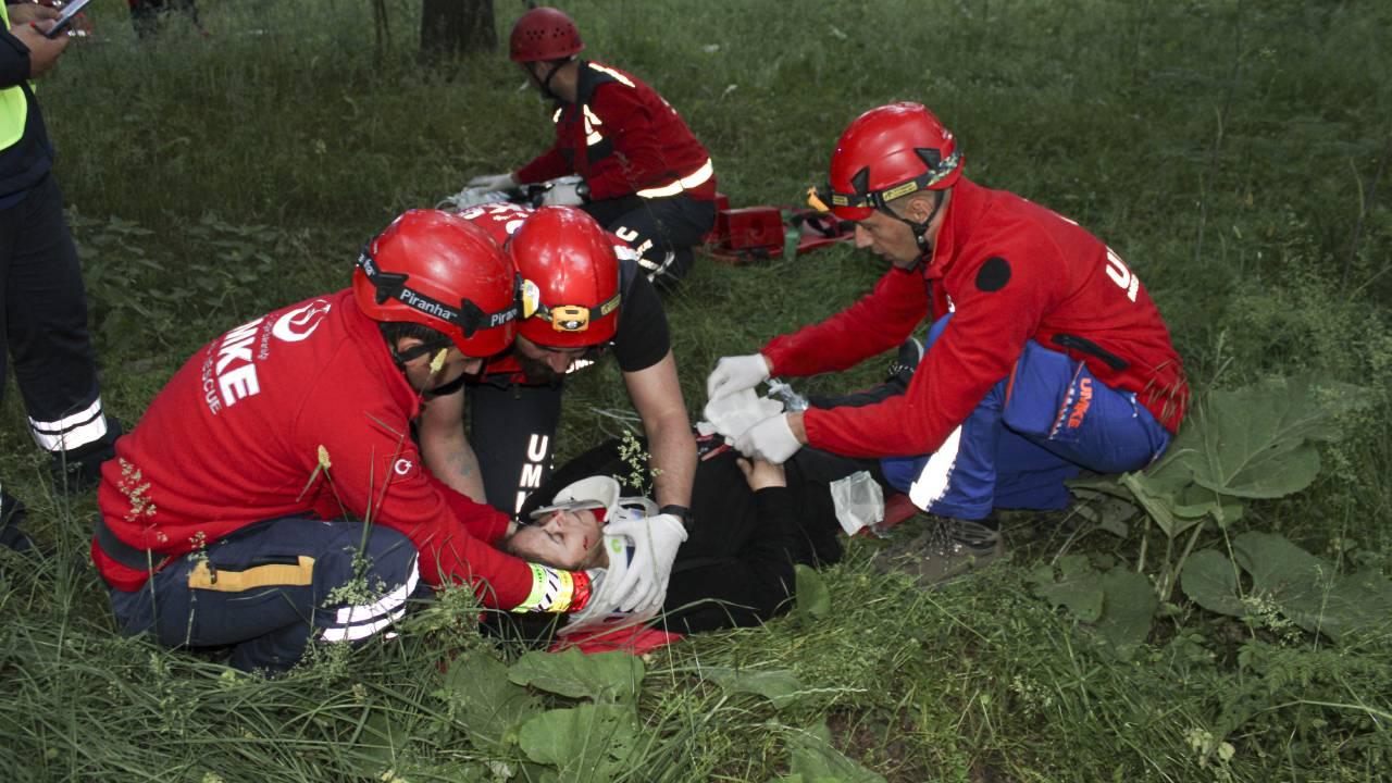 Bolu'da 10. Bölge UMKE tatbikatı yapıldı
