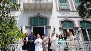 Emine Erdoğan ve Bakan Özer, İzmir'de kültür sanat merkezini açtı