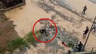 Sağanak nedeniyle çukura düşen kız boğulmaktan son anda kurtarıldı