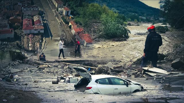 Karadeniz sel felaketleri için risk taşıyor