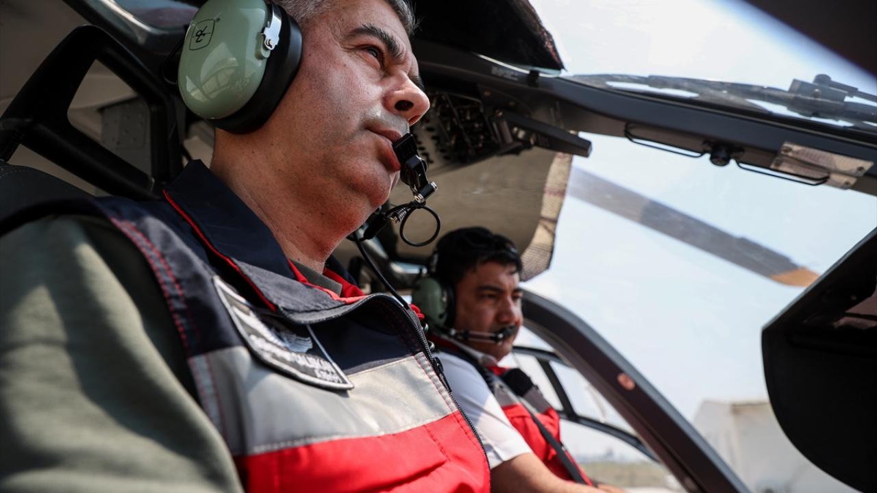 "Onları havacılık kuralları içinde, güvenle hastanelere götürmenin hazzını yaşıyoruz"