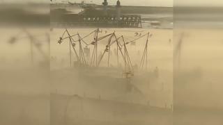 Fransa’nın Normandiya kıyılarını fırtına vurdu: 1 ölü, 5 yaralı