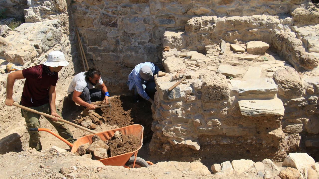 Üretimi belgeleyen bir fırın bulundu