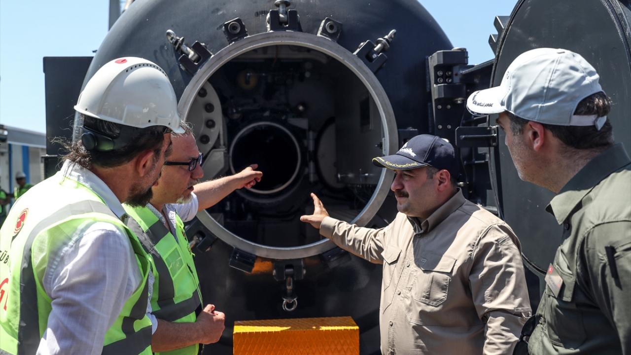 Ateşlenen kapsül, başarıyla su yüzeyine ulaştı