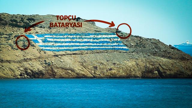 Yunan medyası Keçi Adasının görüntülerini yayınlayan AA ve TRT Haberi hedef aldı