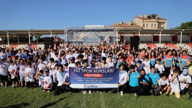 Nevşehirde Yaz Spor Okulları açıldı