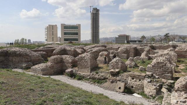 Başkentin 2 bin yıllık Roma Hamamı restorasyondan geçti