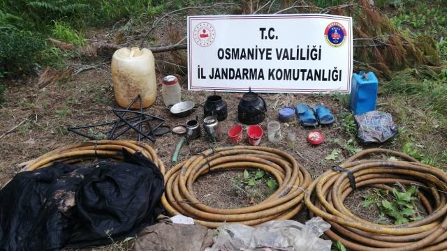 Amanos Dağlarında teröristlerin sığınağı imha edildi