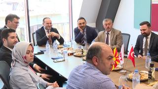 TRT yönetiminden Üsküp temsilciliğine ziyaret