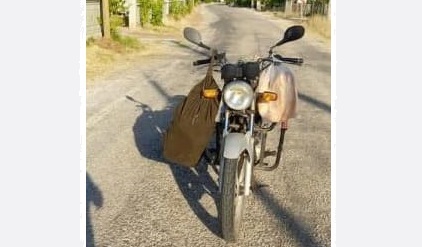 Önce motosikleti sonra kendi bulundu