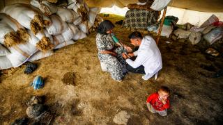 Faraşin Yaylası'ndaki göçerlere sağlık taraması