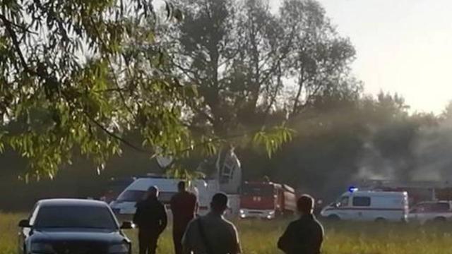 Rusyada nakliye uçağı düştü