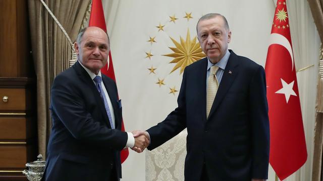 Cumhurbaşkanı Erdoğan, Avusturya Meclis Başkanı Sobotkayı kabul etti