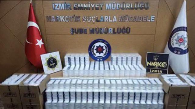 İzmirde yeşil reçete operasyonu: 282 bin sentetik ecza ele geçirildi