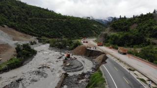 Kastamonu-Ankara karayolunda çökme