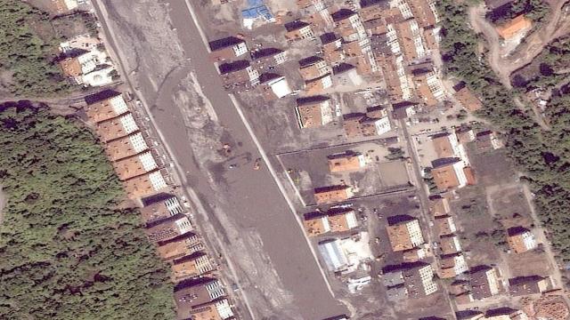 Kastamonudaki sel felaketi Göktürk-1 Uydusunda