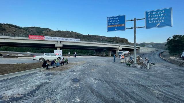 Bilecik Girişi Köprülü Kavşağı yarın açılıyor