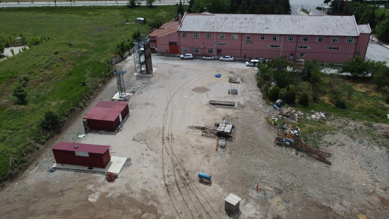 Çorum Belediyesi’nden itfaiye erleri için eğitim parkuru