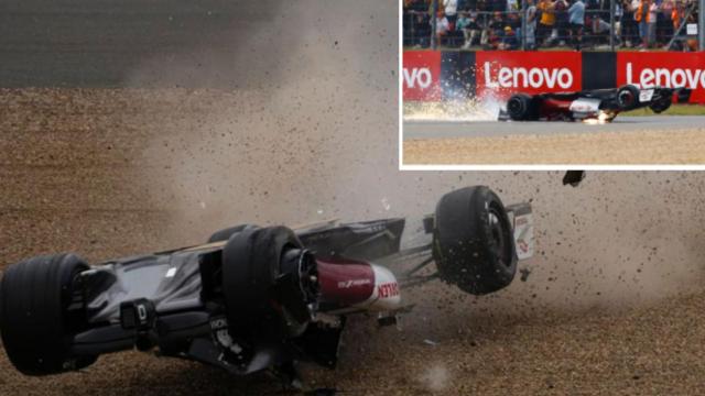Formula 1de korkutan kaza