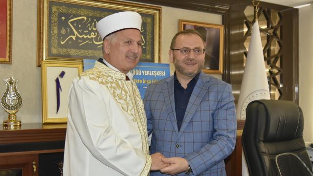 Mersin Müftüsü Aydın Yığman göreve başladı