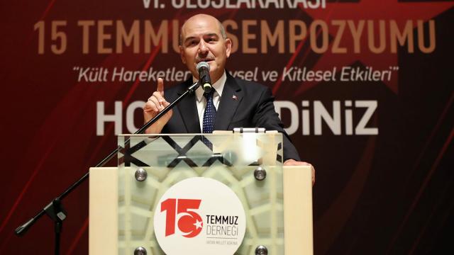 Bakan Soylu: FETÖden 332 bin 884 kişi gözaltına alındı
