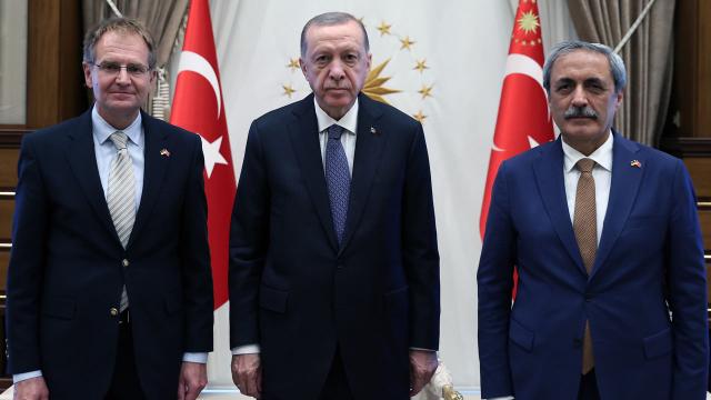 Cumhurbaşkanı Erdoğan, Almanya Federal Başsavcısını kabul etti