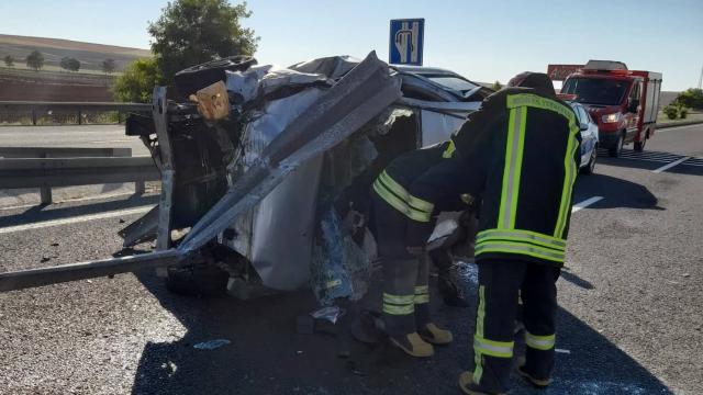 Konyada otomobilin devrildiği kazada 4 kişi yaralandı