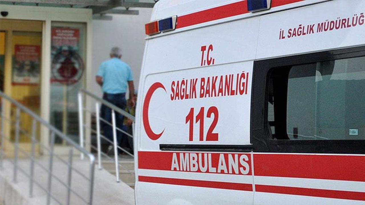 Çankırı otomobil motosikletle çarpıştı