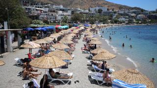 Sahillerde bayram yoğunluğu