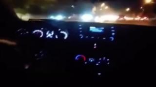 Trafikte drift atıp sosyal medyadan paylaştılar