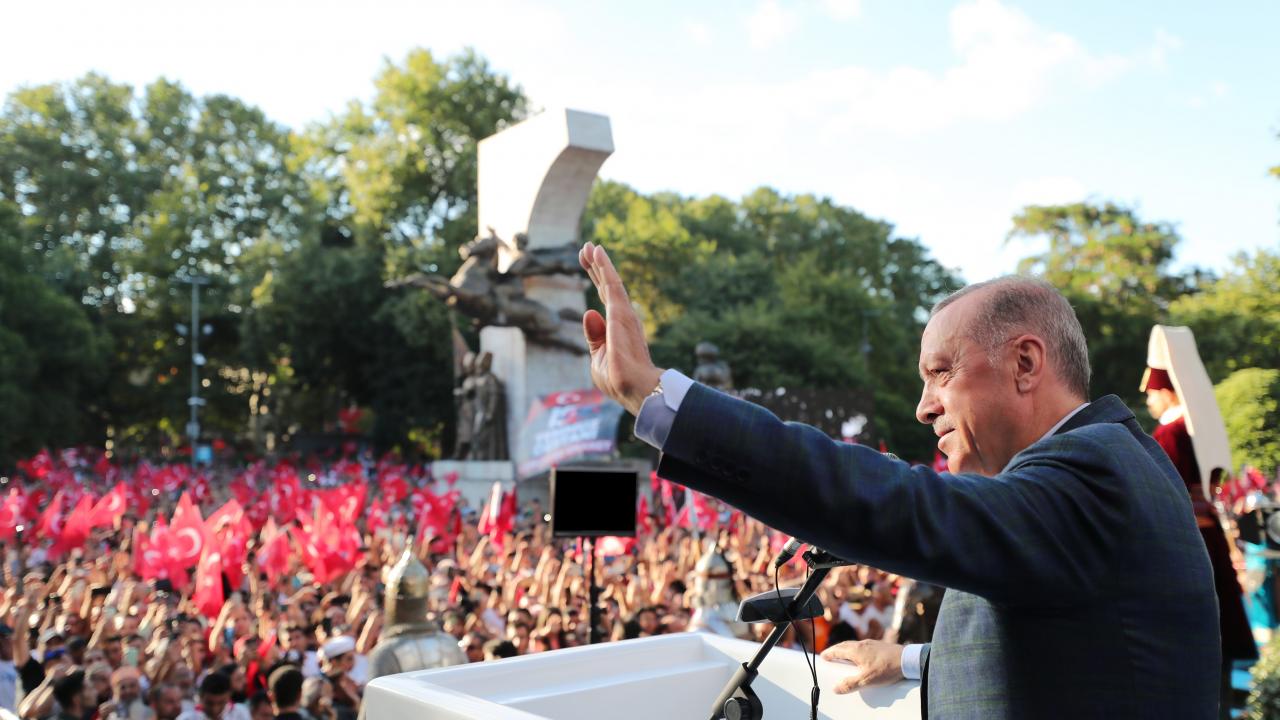 Gezi olaylarının sebebinin ağaç olmadığını söyleyen Cumhurbaşkanı Erdoğan, şöyle konuştu: