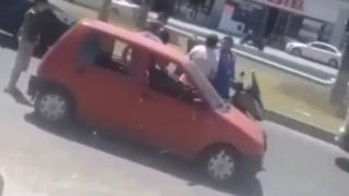 Güreşçi tartıştığı sürücüyü hastanelik etti