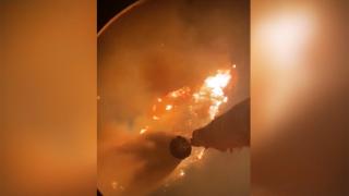 Gece görüşüne sahip helikopterlerle yangınlara kesintisiz müdahale