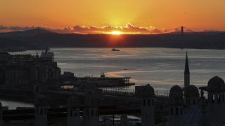 İstanbul'da gün doğumu