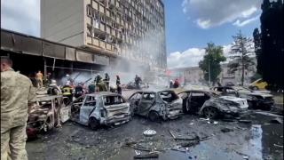 Rus ordusu Mikolayiv'i vurdu