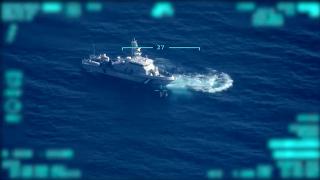 Ege'de Yunan Sahil Güvenliği'ne suçüstü