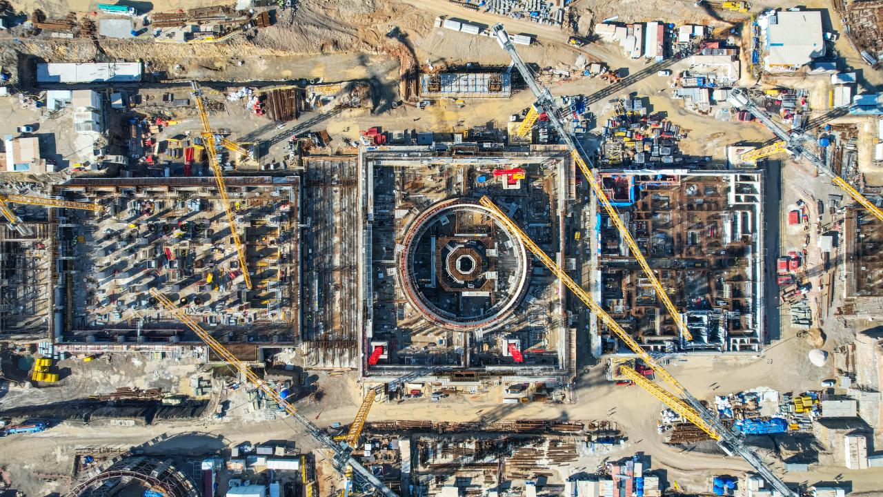 Dünyanın en büyük NGS inşaat sahalarından biri