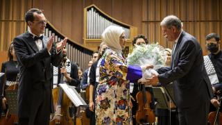 Emine Erdoğan, 'Barış Konseri'ni izledi