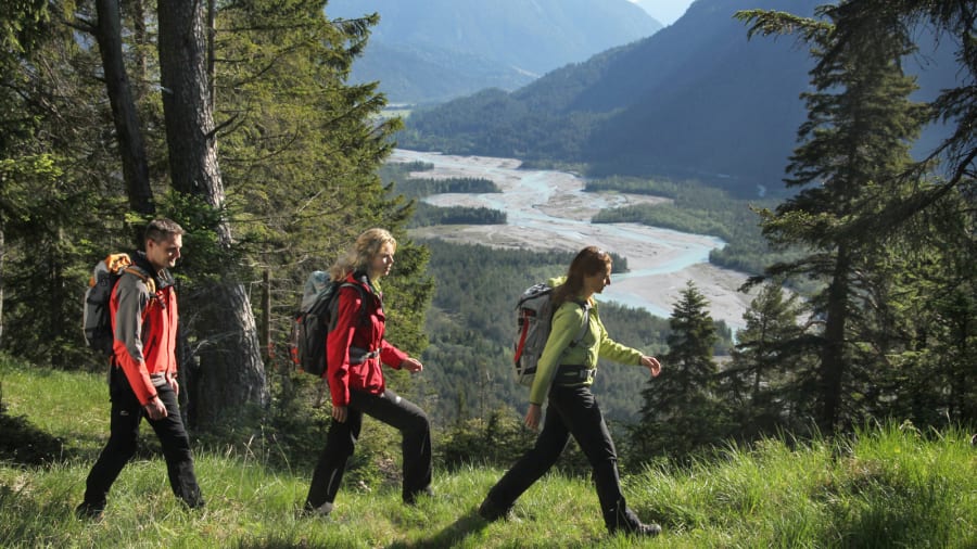 Lechweg Yolu, Avusturya ve Almanya