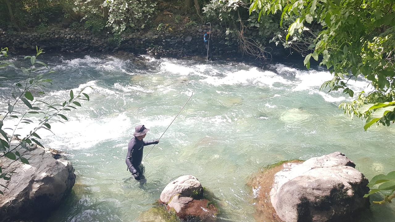 Müküs çayına düşen hemşireyi arama çalışmaları sürüyor