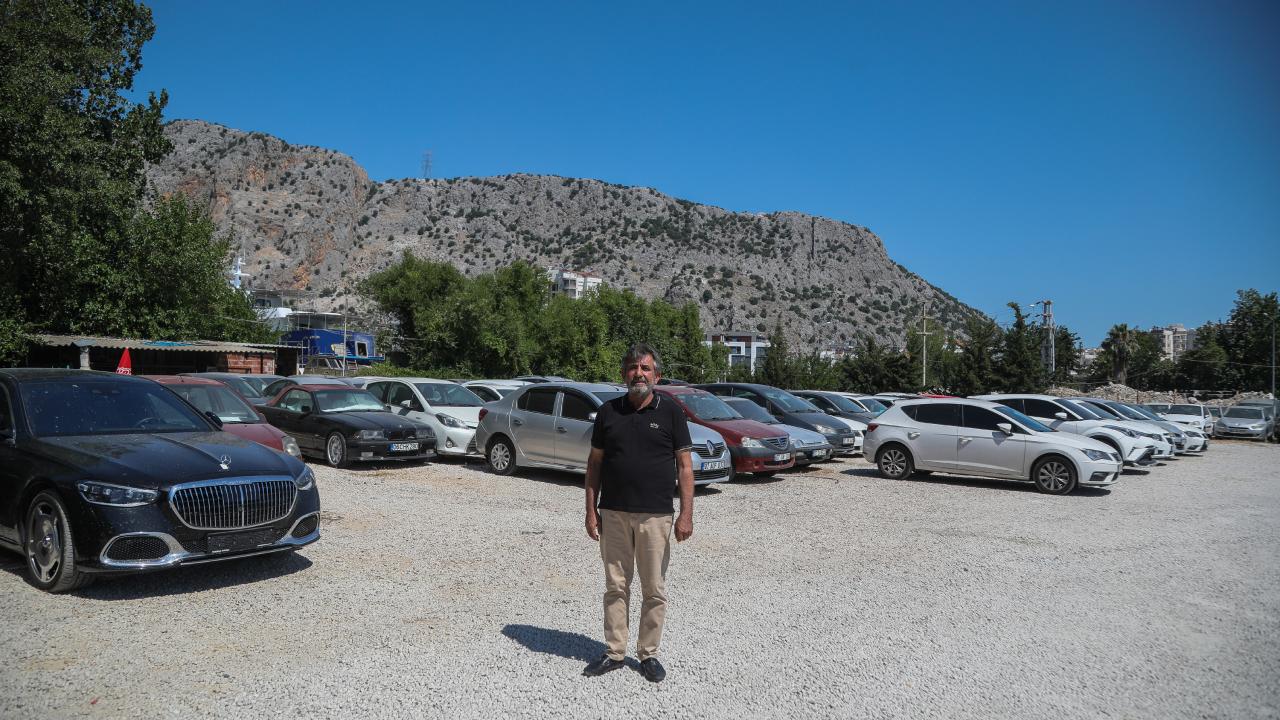 "Hurdaya dönen araçları 7/24 koruyan personel çalıştırıyorum"