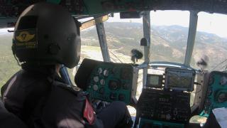 Terörle mücadelenin kahramanları alevlere geçit vermedi