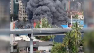 Mumbai'de bir film setinde yangın çıktı