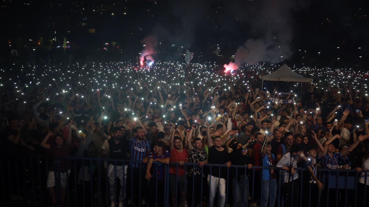 Trabzon'da Süper Kupa coşkusu