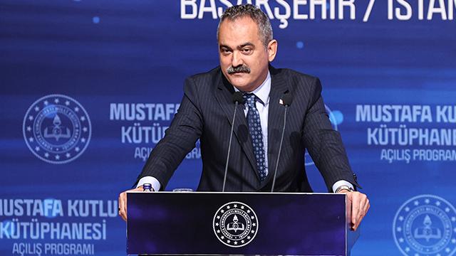 Bakan Özer: Kütüphanesi olmayan hiçbir okul kalmadı