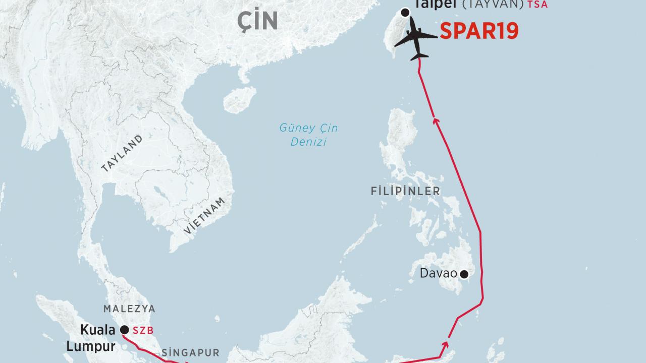 Taipei Havalimanı`nın ışıkları söndürüldü