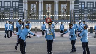 Cumhurbaşkanlığı Muhafız Alayı'ndan özel gösteri
