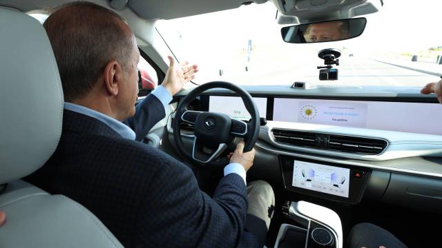 Cumhurbaşkanı Erdoğan Toggu test etti