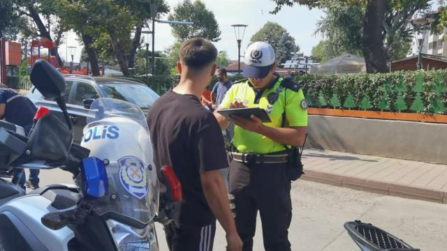 "Kask almaya gidiyordum" bahanesi cezadan kurtaramadı