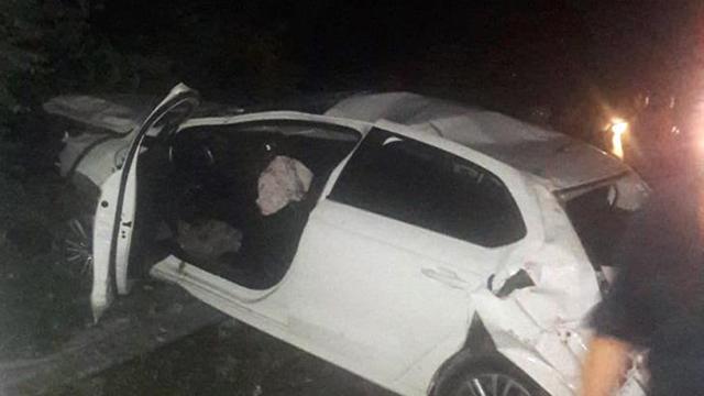 Gümüşhanede otomobil 200 metrelik uçuruma yuvarlandı: 2 ağır yaralı